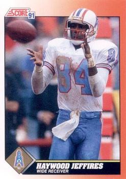 Haywood Jeffires Houston Oilers 1991 Score NFL #377